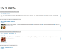 Tablet Screenshot of lylynacozinha.blogspot.com