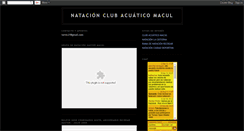 Desktop Screenshot of natacionmaculrecrear.blogspot.com