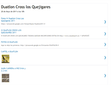 Tablet Screenshot of duatloncrosselindiano.blogspot.com