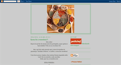 Desktop Screenshot of cozinheiradatreta.blogspot.com