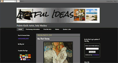 Desktop Screenshot of judymackeyart.blogspot.com