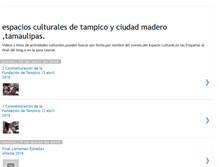 Tablet Screenshot of espaciosculturales-marucha.blogspot.com