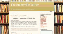 Desktop Screenshot of emeryvilletattler.blogspot.com