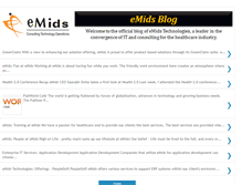 Tablet Screenshot of emidstechnologies.blogspot.com
