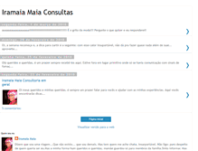 Tablet Screenshot of iramaiamaia.blogspot.com