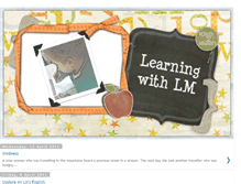 Tablet Screenshot of lmshomeschool.blogspot.com