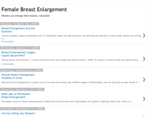 Tablet Screenshot of femalebreastenlargement.blogspot.com