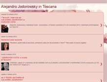 Tablet Screenshot of jodorowskyintoscana.blogspot.com