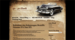 Desktop Screenshot of 5050klasik.blogspot.com