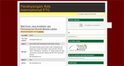 Desktop Screenshot of menara-iklan.blogspot.com