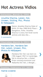Mobile Screenshot of hotactressvidios.blogspot.com