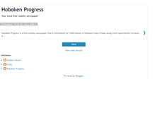 Tablet Screenshot of hobokenprogress.blogspot.com