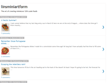 Tablet Screenshot of linsminis.blogspot.com