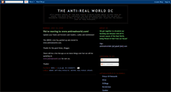 Desktop Screenshot of antirealworlddc.blogspot.com