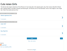 Tablet Screenshot of cuteasianchicks.blogspot.com