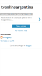 Mobile Screenshot of gonza-tvonlineargentina.blogspot.com