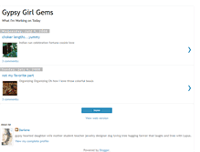Tablet Screenshot of gypsygirlgems.blogspot.com