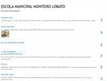 Tablet Screenshot of escolamunicipalmonteirolobato.blogspot.com