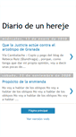 Mobile Screenshot of diariodeunhereje.blogspot.com