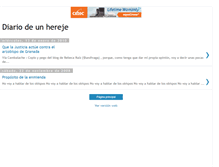 Tablet Screenshot of diariodeunhereje.blogspot.com