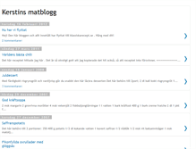 Tablet Screenshot of kerstins-matblogg.blogspot.com