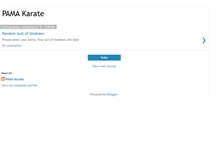 Tablet Screenshot of pamakarate.blogspot.com