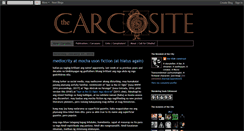 Desktop Screenshot of carcosite.blogspot.com