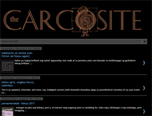 Tablet Screenshot of carcosite.blogspot.com