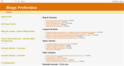 Desktop Screenshot of blogspreferidos.blogspot.com