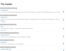 Tablet Screenshot of insiderweekend.blogspot.com