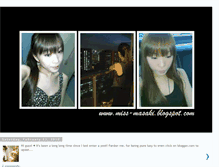 Tablet Screenshot of miss-masaki.blogspot.com