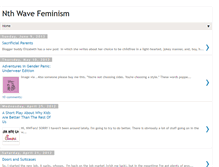 Tablet Screenshot of nthwavefeminism.blogspot.com