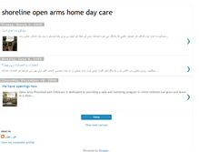 Tablet Screenshot of openarmshomedaycare.blogspot.com