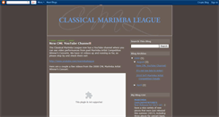 Desktop Screenshot of classicalmarimba.blogspot.com