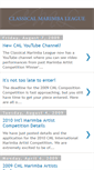 Mobile Screenshot of classicalmarimba.blogspot.com