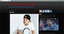 Desktop Screenshot of djpaulfromlondon.blogspot.com