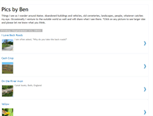 Tablet Screenshot of picsby-ben.blogspot.com