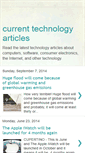 Mobile Screenshot of currenttechnologyarticles.blogspot.com