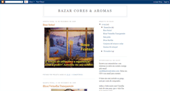 Desktop Screenshot of bazarcoresearomas.blogspot.com