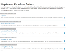 Tablet Screenshot of kingdom-church-culture.blogspot.com