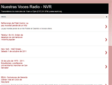 Tablet Screenshot of nuestrasvocesradio.blogspot.com