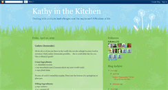 Desktop Screenshot of kathyinthekitchen.blogspot.com