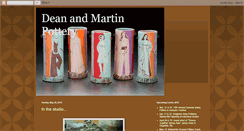 Desktop Screenshot of deanandmartinpottery.blogspot.com