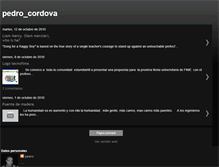 Tablet Screenshot of cordovapedro.blogspot.com
