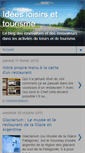 Mobile Screenshot of ideesloisirstourisme.blogspot.com