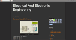 Desktop Screenshot of electric-electronic-engineering.blogspot.com