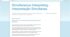 Desktop Screenshot of interpretacaosimultanea.blogspot.com