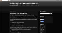 Desktop Screenshot of johnyang-ca.blogspot.com