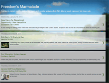 Tablet Screenshot of freedomsmarmalade.blogspot.com