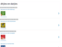 Tablet Screenshot of ditjies-en-datjies.blogspot.com